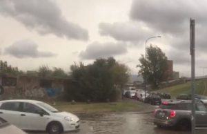 Allarme maltempo: strade allagate. La situazione