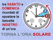 Torna l’ora solare: lancette indietro di un’ora tra sabato e domenica