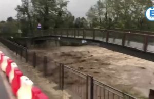 Maltempo, situazione critica sul Mella