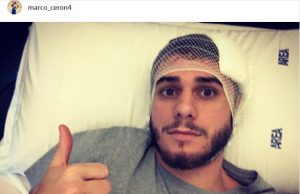 Marco Ceron, messaggio social ai tifosi: visita del presidente Petrucci