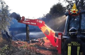 Rogo Toscolano, caccia al piromane