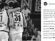 Basket, Michele Vitali al fratello Luca su Instagram: “Tornerai più forte”