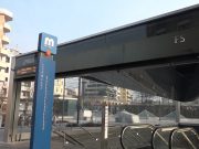 Stazione metro FS, inaugurata la copertura delle scale di accesso