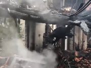 Incendio alle Cantine Capoferri, forse una lanterna cinese la causa