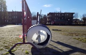 Atti di vandalismo a Buffalora: danneggiati lampioni