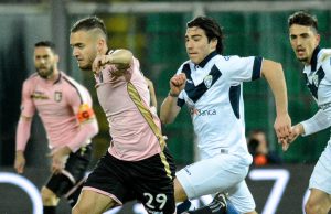 Tremolada, gol d’autore: Palermo recuperato. Brescia ancora primo