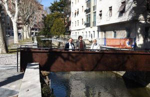Inaugurata la nuova passerella sul Fiume Garza un via Ugoni