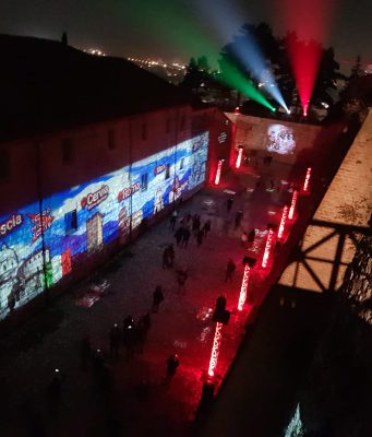 Cidneon: in soli tre giorni già 70 mila visitatori in Castello