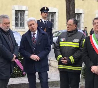 Forze dell’ordine riunite nel ricordo di Domenico Prosperi