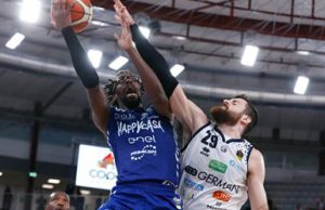 Germani, vittoria all’overtime di cuore e volontà contro Brindisi