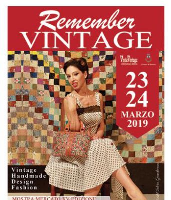 Remember Vintage: torna la mostra mercato a Villa Fenaroli
