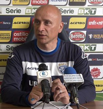 Brescia, Corini: “Abbiamo in testa solo il Foggia”