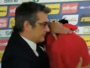 Emozioni forti: Zambelli in lacrime lascia lo stadio Rigamonti