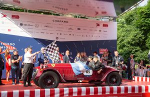 1000 Miglia 2019: 430 vetture al via. Fisichella, Bastianich e Cracco le star