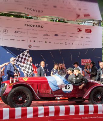 1000 Miglia 2019: 430 vetture al via. Fisichella, Bastianich e Cracco le star