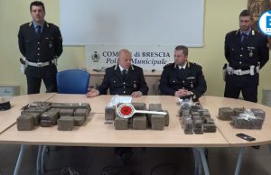 Polizia Locale, sequestrati 45kg di hashish durante un controllo
