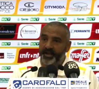 Lecce, Liverani: “Il Brescia merita il primo posto. E’ una squadra forte”