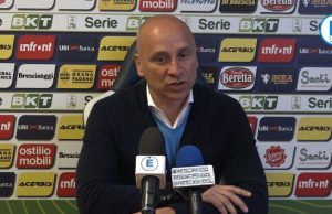 Brescia, Corini: “Abbiamo una grande forza interiore. Con Cellino un semplice confronto”