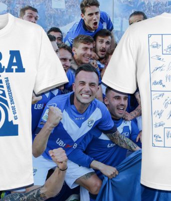 Brescia, tutto pronto per la festa. In 15000 sugli spalti! E…maglia celebrativa