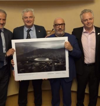 Nuovo stadio Brescia, presentato il progetto australiano