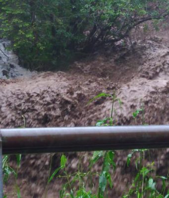 Angolo Terme, lavori in corso dopo la tempesta: chiusa la strada verso Valle di Scalve