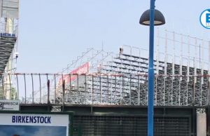 Stadio, proseguono i lavori: iniziato lo smantellamento della Nord