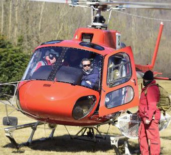 Maltempo in Valcamonica, sopralluogo aereo sulle zone colpite