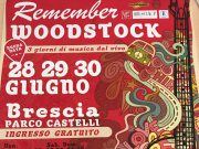 Remember Woodstock, dal 28 al 30 giugno al Parco Castelli