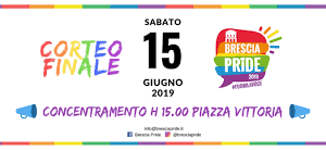 Brescia Pride 2019, al via la “Pride week”, aspettando il corteo del 15 giugno