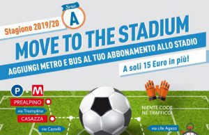 “Move to the Stadium”, l’abbonamento metro e bus per raggiungere il Rigamonti