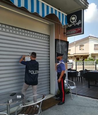 Spaccio all’interno del bar, attività sospesa per 30 giorni