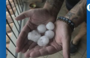 Maltempo in città e provincia: forte vento e grandine