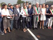 Inaugurato il nuovo ponte sull’A21, Stucchi: “Momento atteso da 20 mesi”