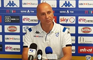 Brescia, Corini: “Non cambierà il nostro stile di gioco. Partiamo con entusiasmo”