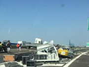 Pauroso incidente in A4, traffico in tilt. Chiuso tratto verso Milano