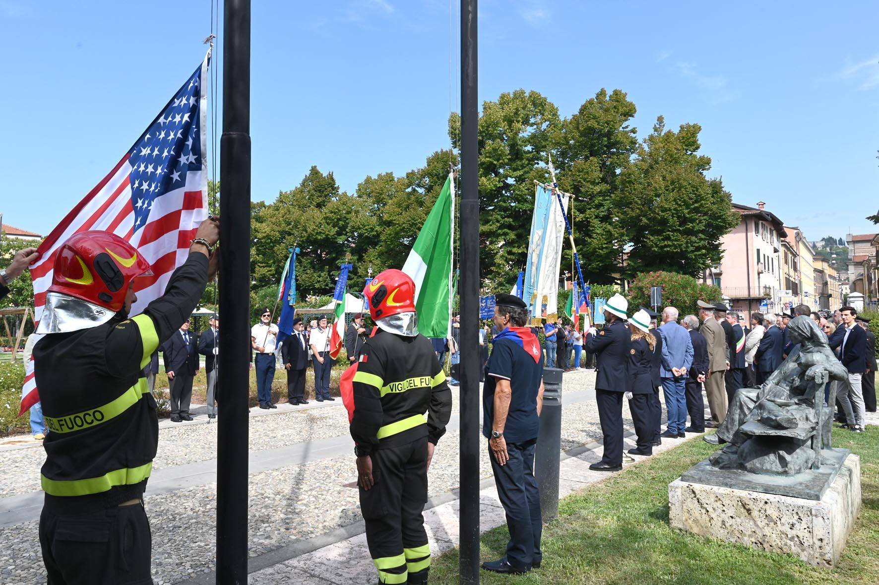 Sentito e partecipato il ricordo delle vittime dell'11 settembre