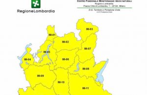 Temporali e vento forte in arrivo: allerta gialla della Protezione Civile