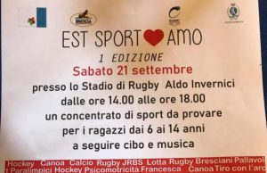 “Est Sport Amo”, l’evento multi sport per i più piccoli