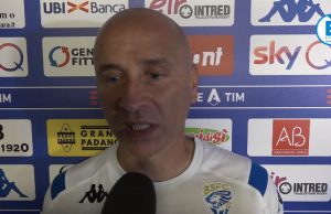 Brescia, Corini: “Non dimentichiamoci da dove arriviamo. Ora bisogna reagire”