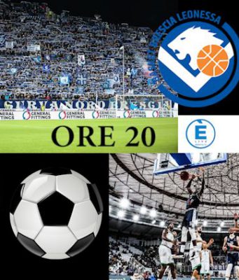 Diretta Stadio e Diretta Basket insieme per una grande serata di sport su Elive!