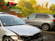 Soiano, non si ferma all’alt e si schianta contro un muro. Denunciato