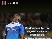 Brescia, Balotelli chiede scusa ai tifosi bresciani