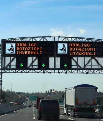 Lunedì scatta il cambio gomme in vista dell’inverno