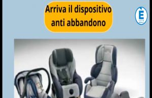 Sicurezza, da oggi i seggiolini anti-abbandono sono obbligatori
