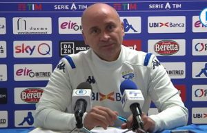 Brescia, Corini: “Con il Sassuolo voglio conferme. Salvezza? Ci proveremo fino alla fine”