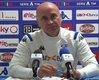 Brescia, Corini: “Con il Sassuolo voglio conferme. Salvezza? Ci proveremo fino alla fine”
