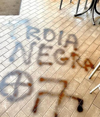 Rezzato, sfondano la vetrina del bar e le scrivono insulti razzisti