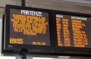 Venerdì 23 aprile Or.S.A. in sciopero dalle 9.00 alle 17.00. A rischio anche i treni regionali e il Malpensa Express
