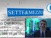 Il Sindaco Del Bono a “Sette & Mezzo”. Alle 19.30 in diretta su ÈliveBrescia