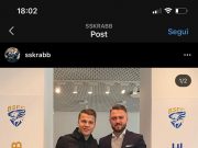 Simone Skrabb è un giocatore del Brescia. La presentazione oggi alle 17.30